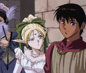 deedlit dressed up at the court ball